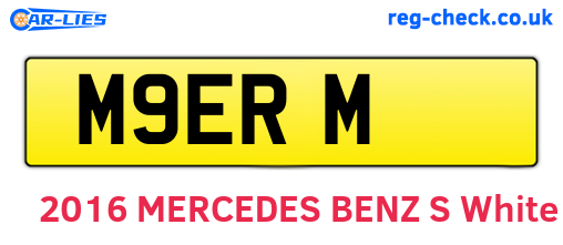 M9ERM are the vehicle registration plates.