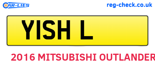 Y1SHL are the vehicle registration plates.