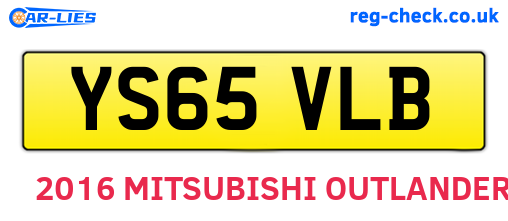 YS65VLB are the vehicle registration plates.