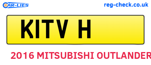 K1TVH are the vehicle registration plates.