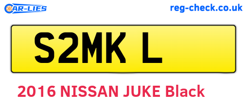 S2MKL are the vehicle registration plates.