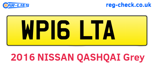 WP16LTA are the vehicle registration plates.