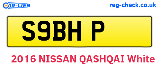 S9BHP are the vehicle registration plates.