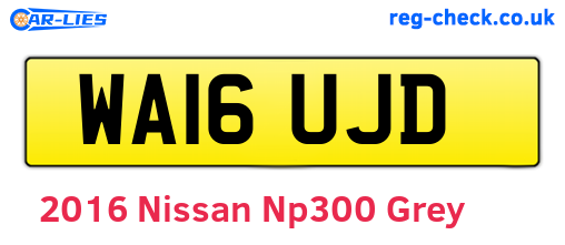 Grey 2016 Nissan Np300 (WA16UJD)