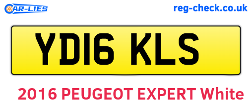 YD16KLS are the vehicle registration plates.