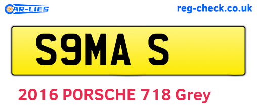 S9MAS are the vehicle registration plates.