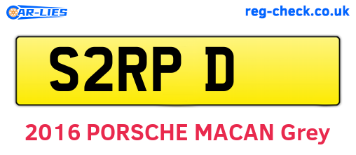 S2RPD are the vehicle registration plates.