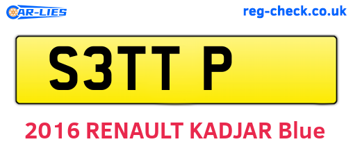 S3TTP are the vehicle registration plates.