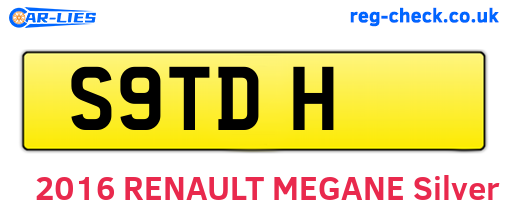 S9TDH are the vehicle registration plates.