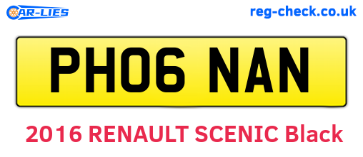 PH06NAN are the vehicle registration plates.