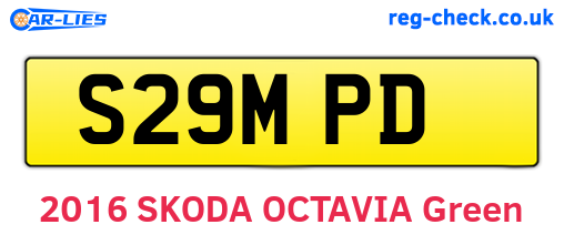 S29MPD are the vehicle registration plates.
