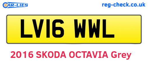 LV16WWL are the vehicle registration plates.