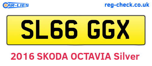 SL66GGX are the vehicle registration plates.