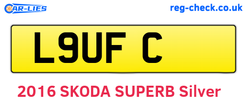 L9UFC are the vehicle registration plates.