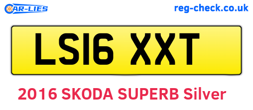 LS16XXT are the vehicle registration plates.