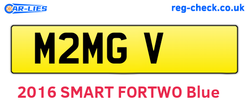M2MGV are the vehicle registration plates.