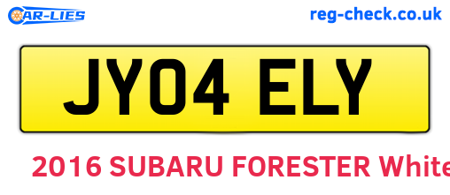 JY04ELY are the vehicle registration plates.