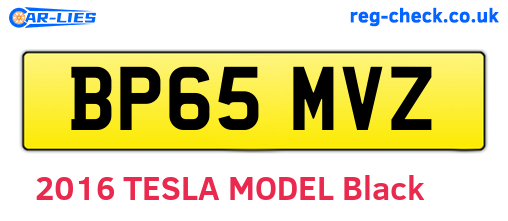 BP65MVZ are the vehicle registration plates.
