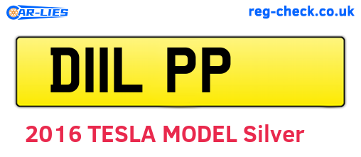 D11LPP are the vehicle registration plates.