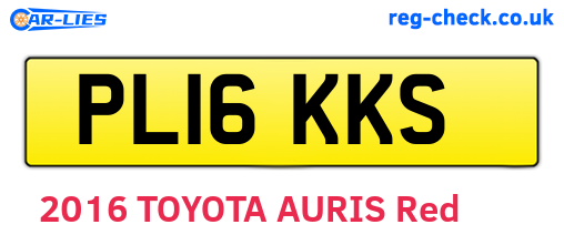 PL16KKS are the vehicle registration plates.