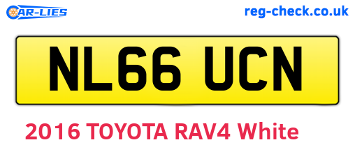 NL66UCN are the vehicle registration plates.