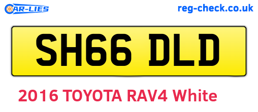 SH66DLD are the vehicle registration plates.