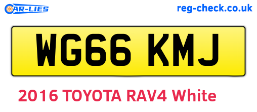 WG66KMJ are the vehicle registration plates.