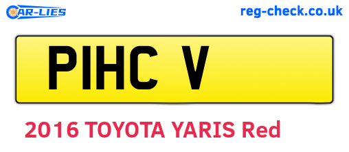 P1HCV are the vehicle registration plates.