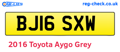 Grey 2016 Toyota Aygo (BJ16SXW)