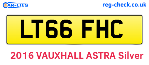 LT66FHC are the vehicle registration plates.