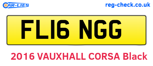 FL16NGG are the vehicle registration plates.