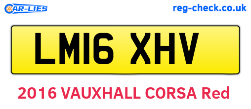LM16XHV are the vehicle registration plates.