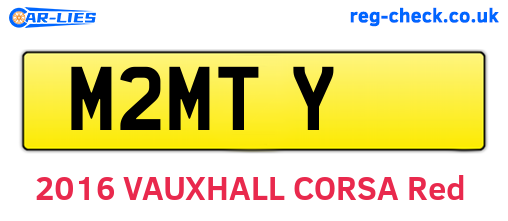 M2MTY are the vehicle registration plates.