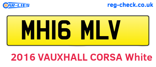 MH16MLV are the vehicle registration plates.