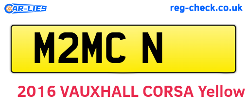 M2MCN are the vehicle registration plates.