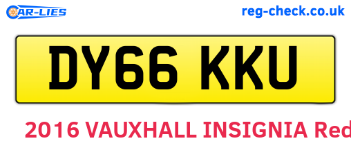 DY66KKU are the vehicle registration plates.