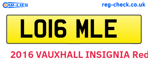 LO16MLE are the vehicle registration plates.