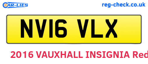 NV16VLX are the vehicle registration plates.