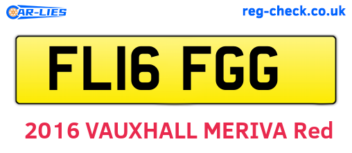 FL16FGG are the vehicle registration plates.
