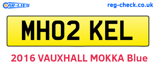 MH02KEL are the vehicle registration plates.