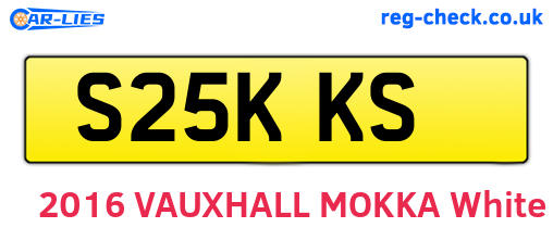 S25KKS are the vehicle registration plates.