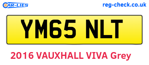 YM65NLT are the vehicle registration plates.