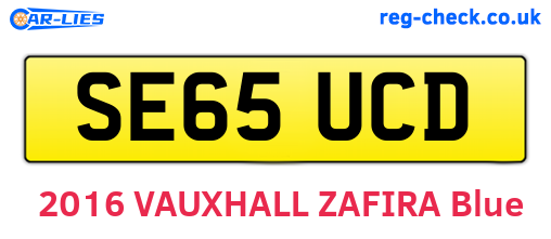SE65UCD are the vehicle registration plates.