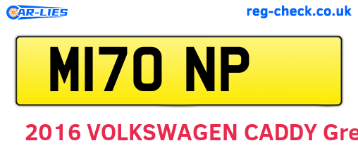 M17ONP are the vehicle registration plates.