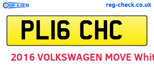 PL16CHC are the vehicle registration plates.