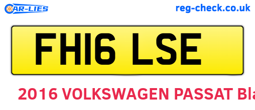 FH16LSE are the vehicle registration plates.