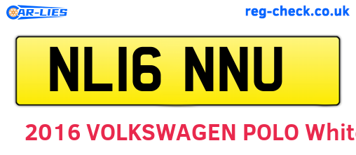 NL16NNU are the vehicle registration plates.