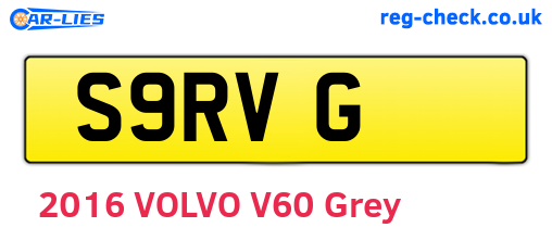 S9RVG are the vehicle registration plates.