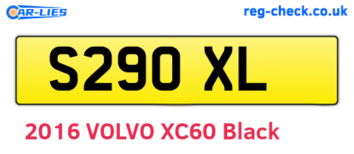 S29OXL are the vehicle registration plates.
