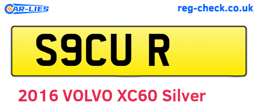 S9CUR are the vehicle registration plates.